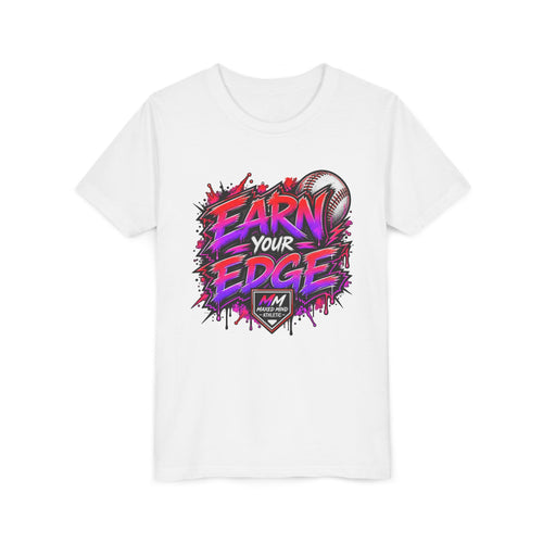 Earn Your Edge Youth Baseball Tee