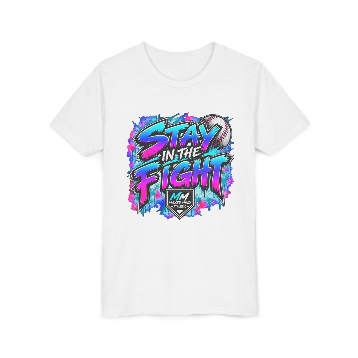 Stay in the Fight Youth Baseball Tee