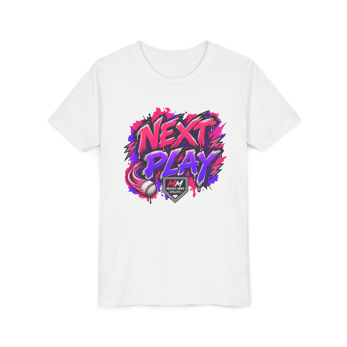 Next Play Youth Baseball Tee
