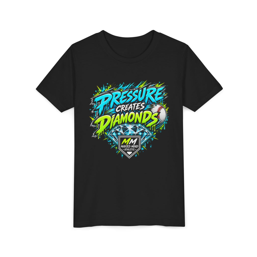 Pressure Creates Diamonds Youth Baseball Tee