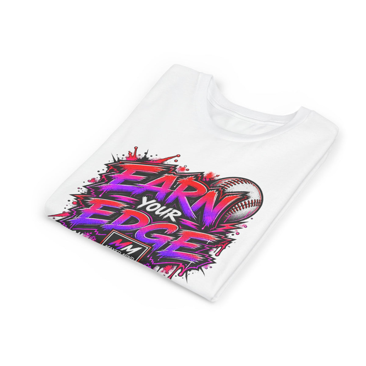 Earn Your Edge Youth Baseball Tee