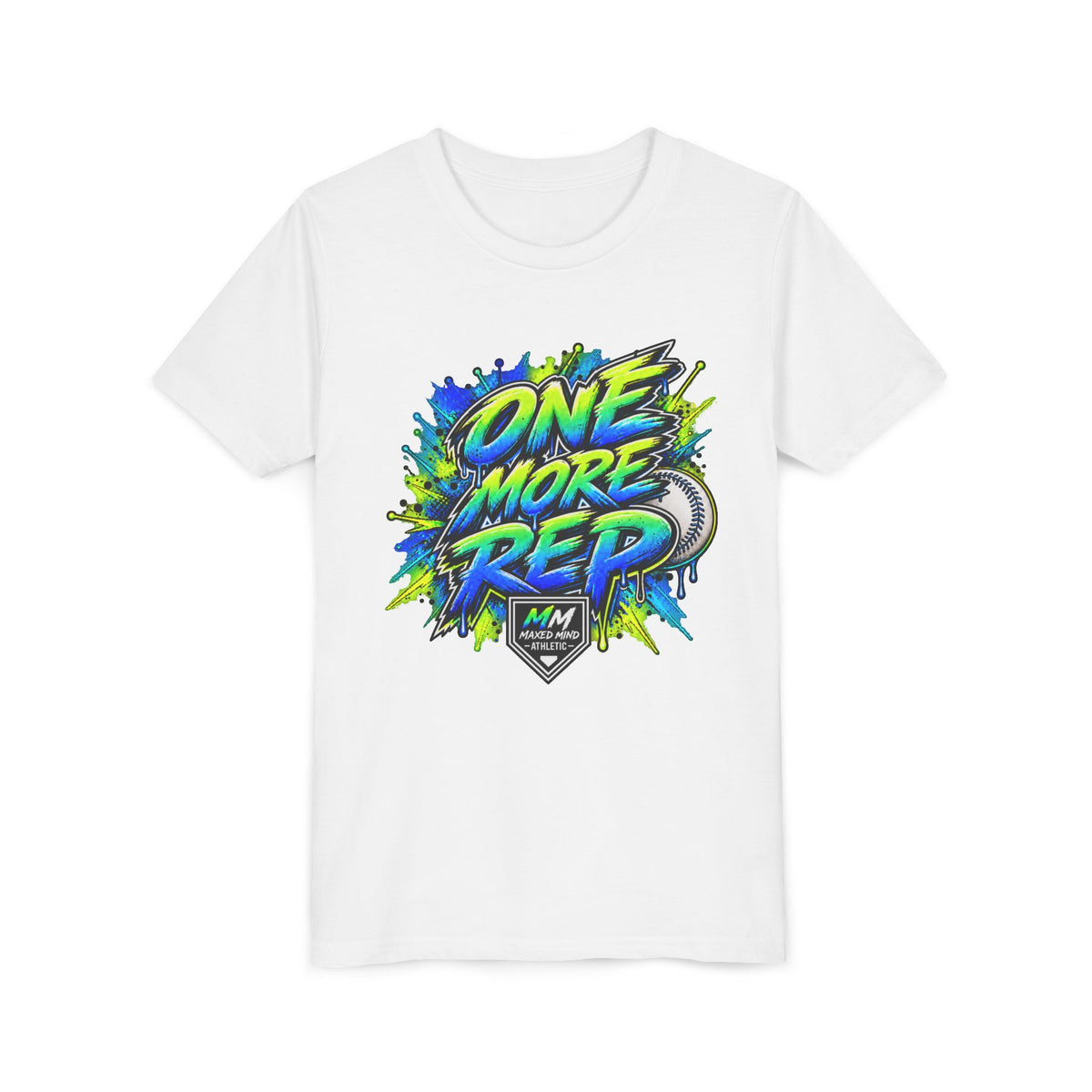 One More Rep Youth Baseball Tee