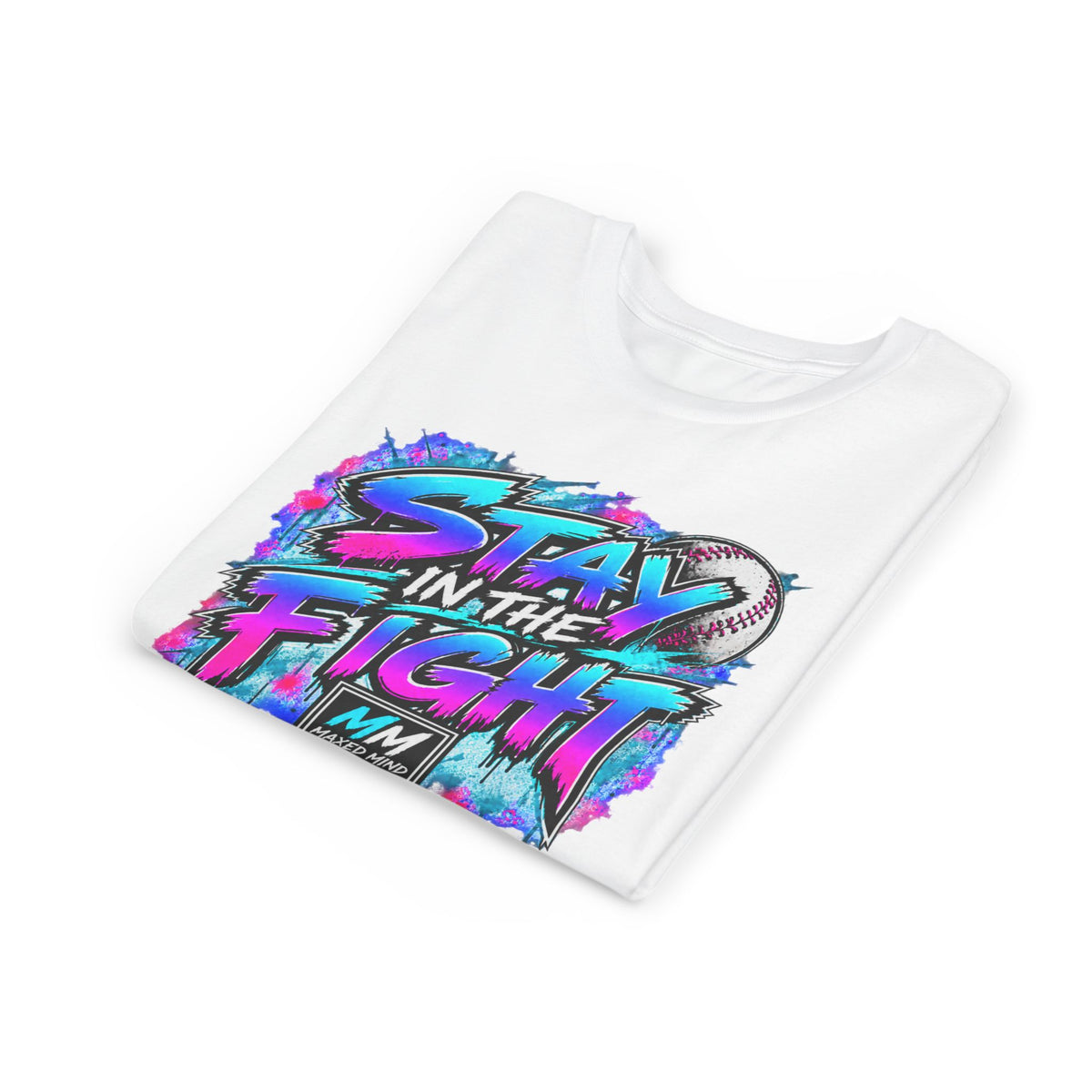 Stay in the Fight Youth Baseball Tee