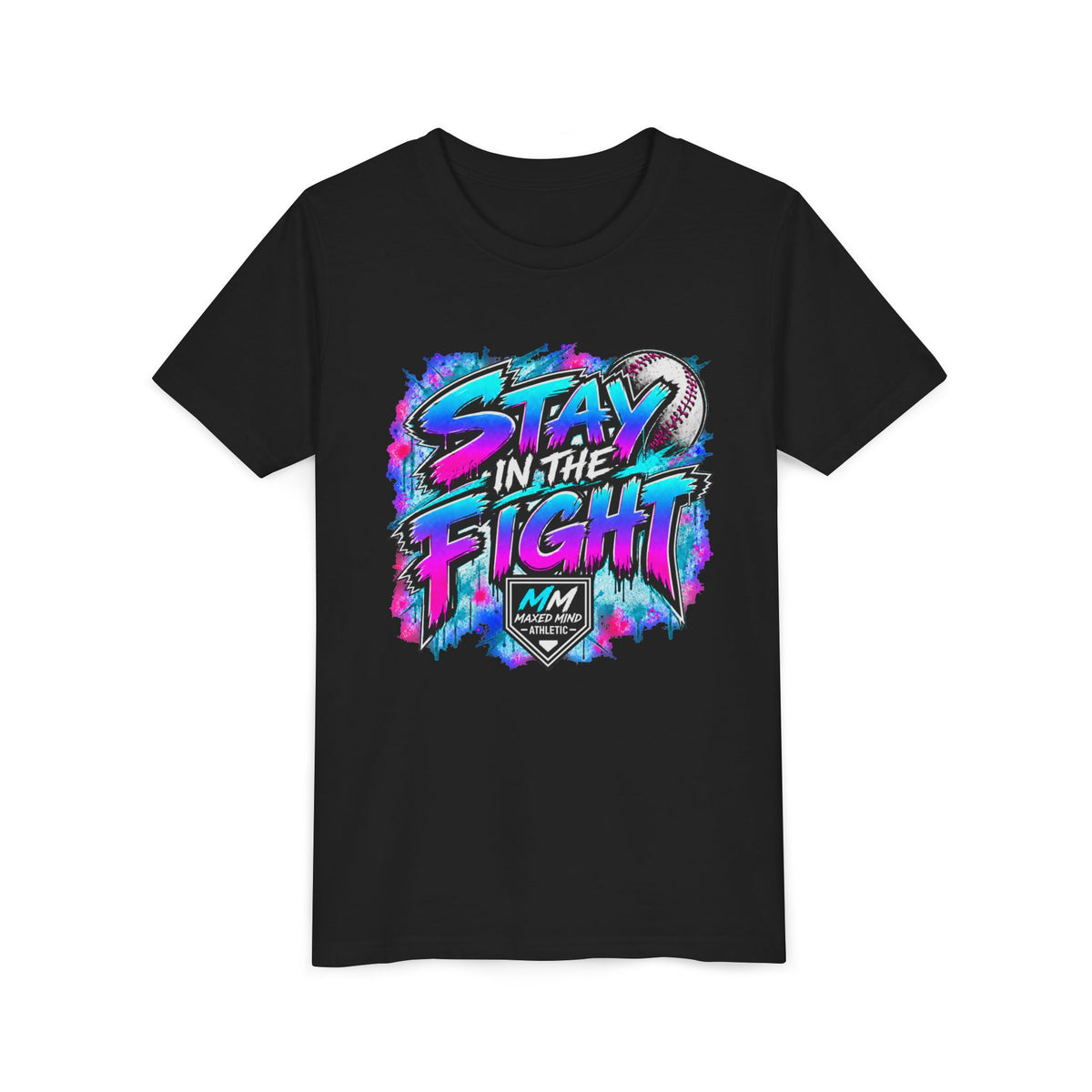 Stay in the Fight Youth Baseball Tee