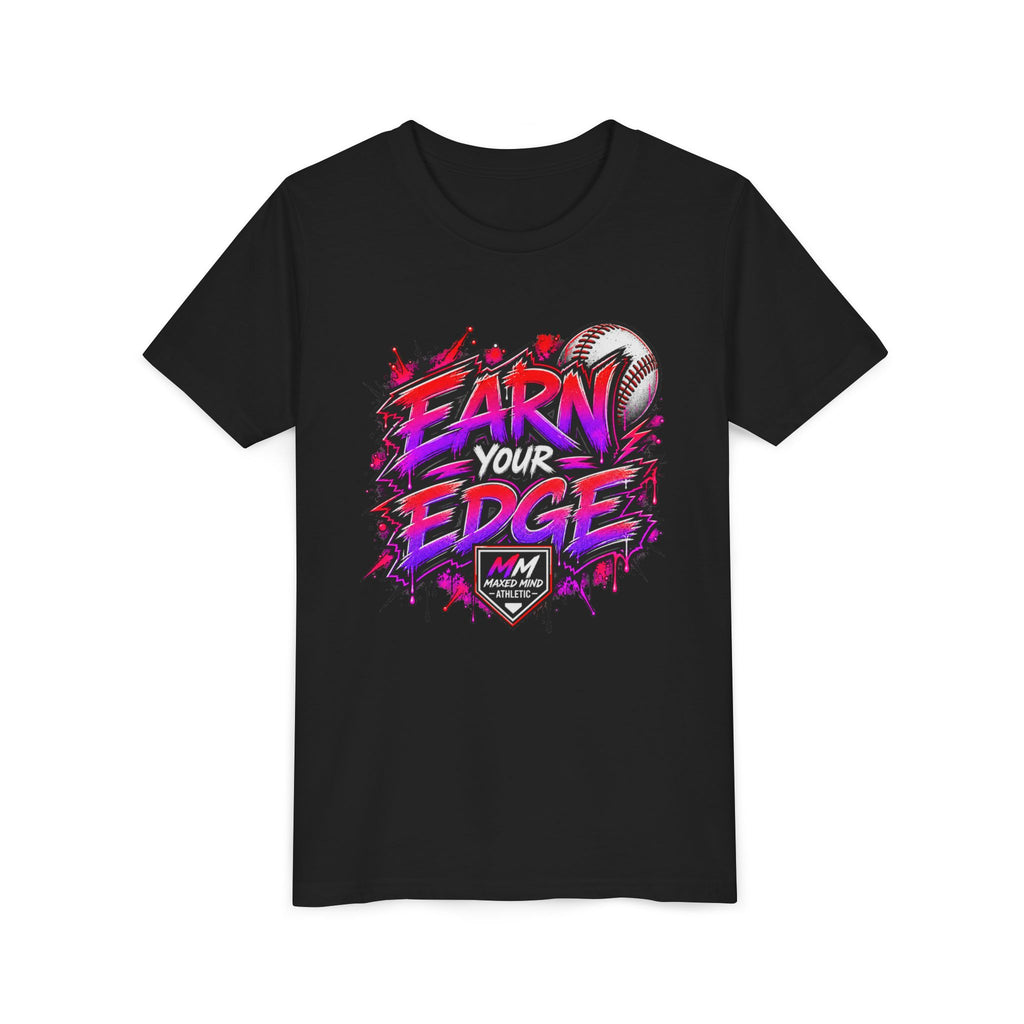 Earn Your Edge Youth Baseball Tee