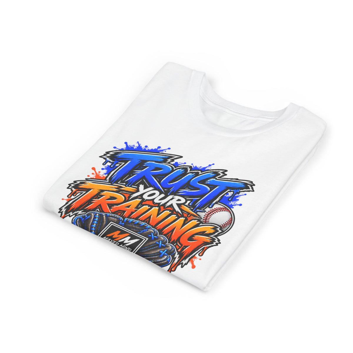 Trust Your Training Youth Baseball Tee