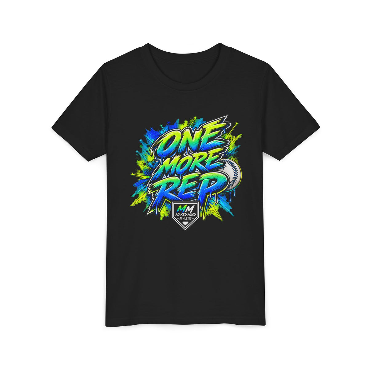 One More Rep Youth Baseball Tee