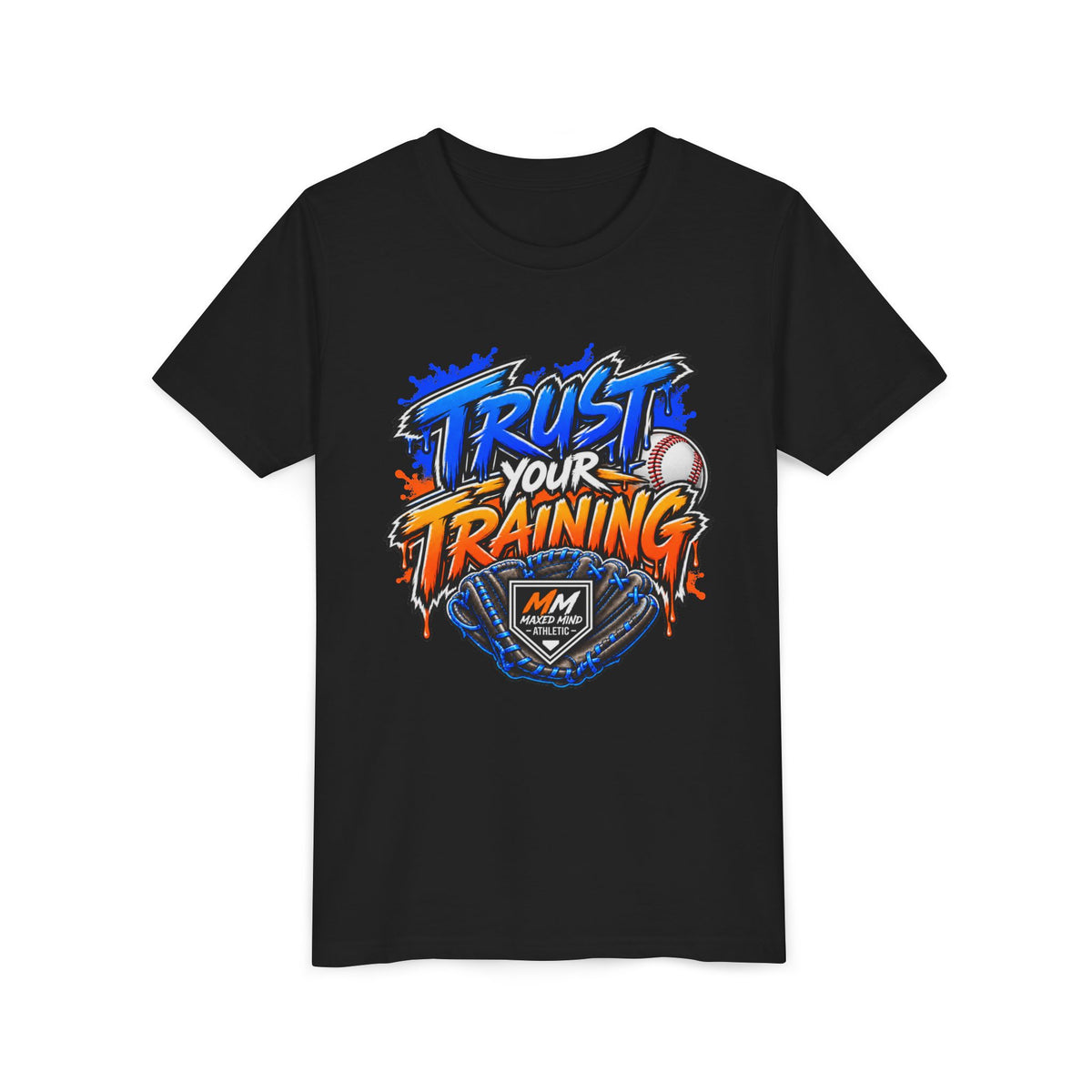 Trust Your Training Youth Baseball Tee