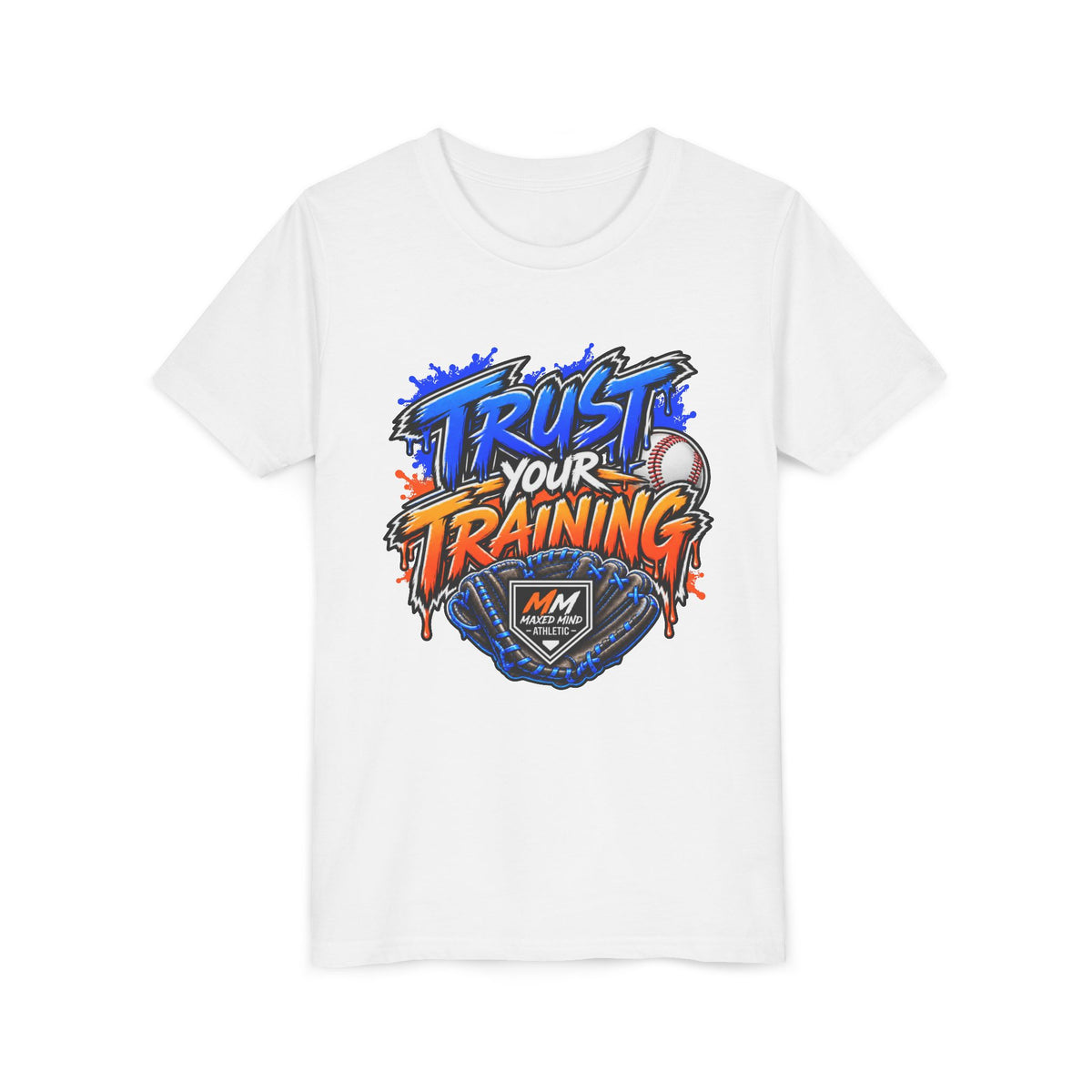 Trust Your Training Youth Baseball Tee